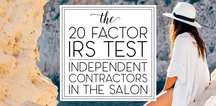 20 Factor IRS Test Beauty Industry
