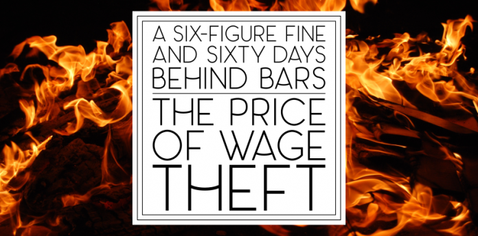 The Price of Wage Theft
