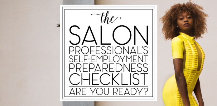 Salon Professional Self-Employment Preparedness Checklist